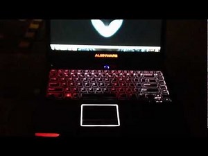 How to setup AlienFx for iTunes Alienware M14X R1