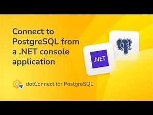 Connect PostgreSQL with C#
