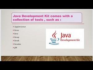 6th video of java || JDK Tools || Java Development Kit