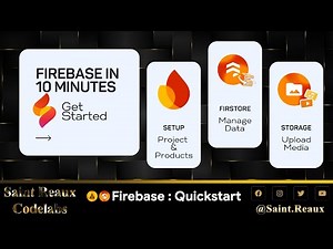 Firestore & Firebase Storage Quickstart Guide 🚀 | 10 minute setup
