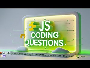 🧱 JavaScript Machine Coding Interview Questions Part 10 – Question 7📜♾️