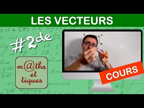 LE COURS : Les vecteurs - Seconde