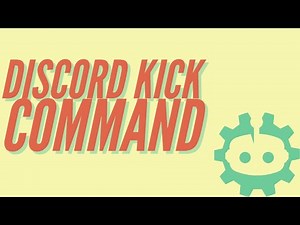 How to Make a Discord KICK Command [without coding]