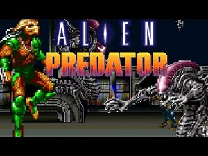 Alien vs Predator (Super Nintendo) Game Playthrough Retro game