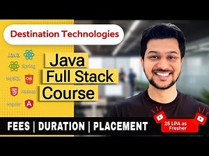 25 LPA as Fresher | Software Developer | Institute in Bangalore for Java Full Stack Course