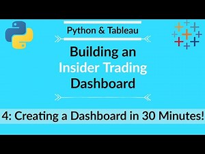 Building a Dashboard from Scratch in 30 Minutes! - How I use Python with Tableau (E04)