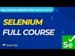 Selenium Webdriver with Java Complete Course | Selenium WebDriver