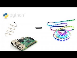 use Python to control WS2812b LED Strips with Raspberry Pi | complete tutorial