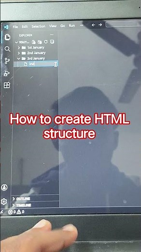 How to Create HTML Structure in VS Code | Beginner Guide