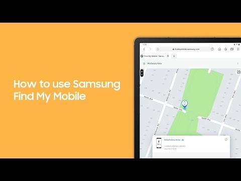 How to use Samsung Find My Mobile