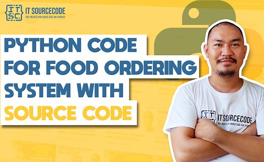 Python Code For Food Ordering System