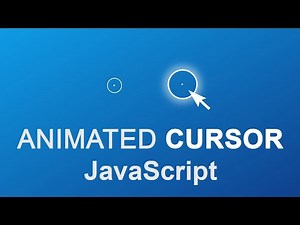 Animated Cursor Moving Animation Effect using CSS and JavaScript
