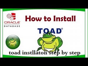how to install and connect toad with Oracle database 2021