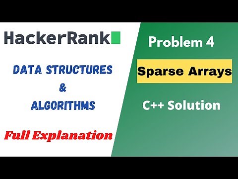 Sparse Arrays | Hackerrank Solution | Problem Solving | Data Structures - Arrays | C++ Solution