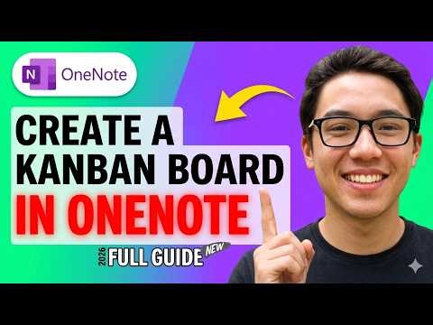 Step-by-Step Guide: Kanban Board in Microsoft OneNote