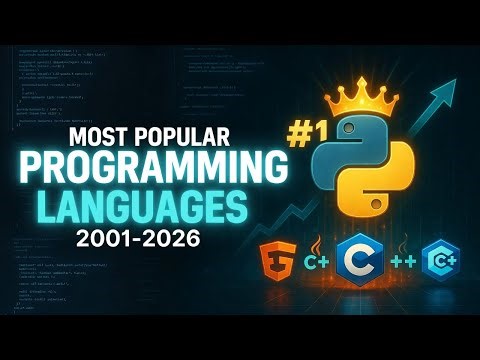 Most Popular Programming Languages 2001-2026