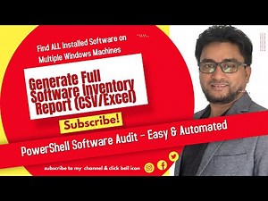 EASIEST Way to Find ALL Installed Software on Multiple PCs