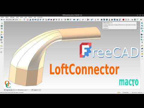 Comment utiliser LoftConnector dans FreeCAD 1.1 ?