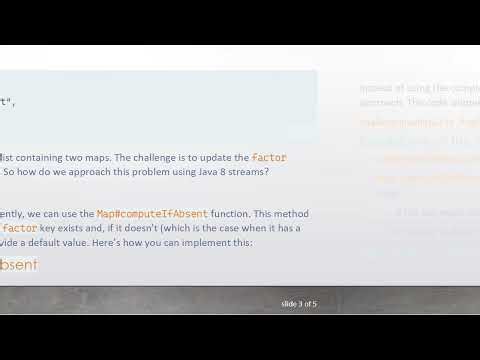 How to Update Values Inside a Map in a List Using Java 8