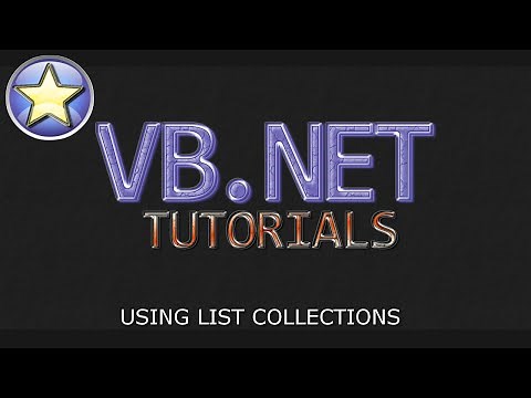 VB.NET Tutorial - List Collections - Adding, Retrieving, and Removing Data (Visual Basic .NET)