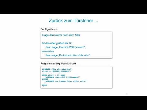 Einführung in die Programmiersprache C
