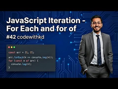 I Tried forEach and for of in 2026 Here's What Happened