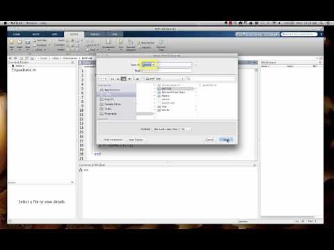 Creating a function in Matlab
