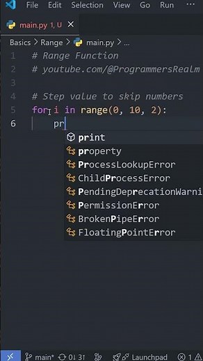 Python Basics: RANGE() Function in Under a Minute 🔢