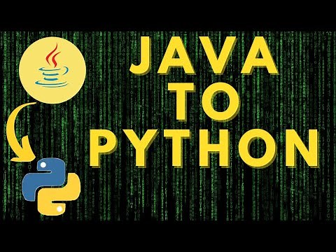 Python Tutorial for Java Programmers