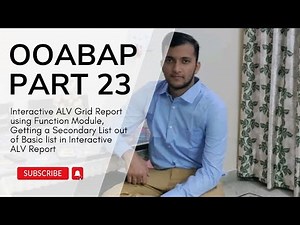 2.23 Interactive ALV Grid Report using FM