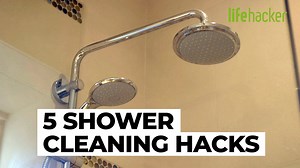 Here's how to get your shower spotless, scum-less, mildew-less, and mold-less—all using some unusual household cleaners. Trust us: They'll save you time and elbow grease. | Lifehacker