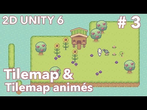 Unity 6 - Creating the tilemaps for our game (classic and animated)