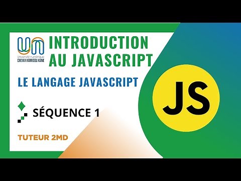 🎓 Introduction au JavaScript – Licence 1 IDA S1 | Séquence 1 : Le Langage Javascript