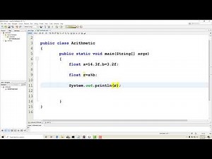 5.2 : Practice Arithmetic Operators — [Abdul Bari] Java Course