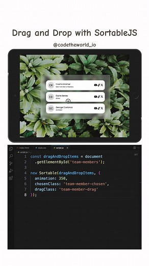 Master Drag and Drop with SortableJS for JavaScript Coding