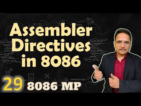 Assembler Directives/Pseudo Codes in 8086 Microprocessor | 8086 Programming