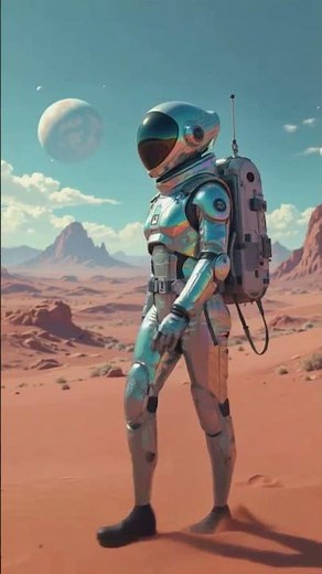 Alien Astronaut – AI Animation
