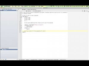 How to add a "Quit" option in a program - Python 2.7