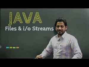 File Handling in Java | I/O Streams in Java with iSyllabi #isyllabi #java #javatutorials