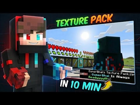 Make a Minecraft Texture Pack in 10 MINUTES (SO EASY!)