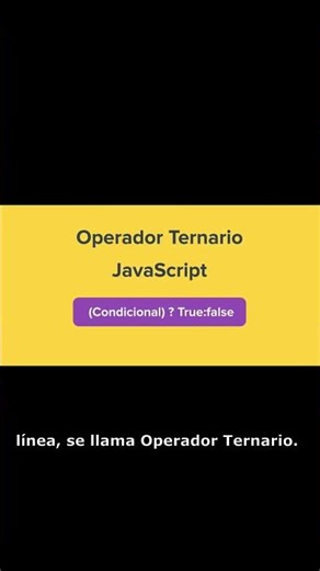 Este if en JavaScript se puede escribir en una sola línea 🤯