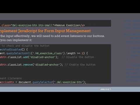 How to Restrict the Amount of Form Inputs in JavaScript