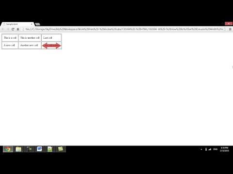 How to Set Column Width in HTML Table