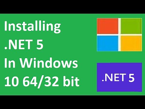 How to install .NET 5 in Windows 10 | Create and run new console application in dotnet 5 using cmd