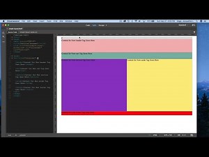 Dreamweaver CC 2020 - Simple Layout