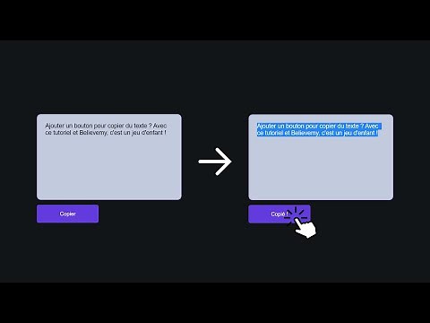 Ajouter un bouton "cliquer pour copier" avec JavaScript
