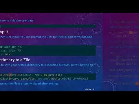 Creating a Nested Dictionary from User Input in Python
