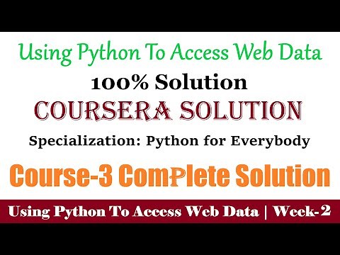 Coursera || How to submit Extracting Data With Regular Expressions Assignment || Access Web Data