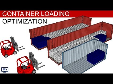 Containers Pallet Loading Optimisation with Python(Source Code)