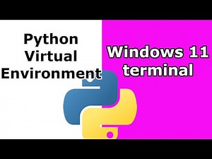 How to create a Python virtual environment in Windows 11 terminal (PowerShell)